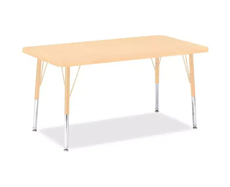 Tavolo da attività rettangolare per bambini 60 x 90 cm