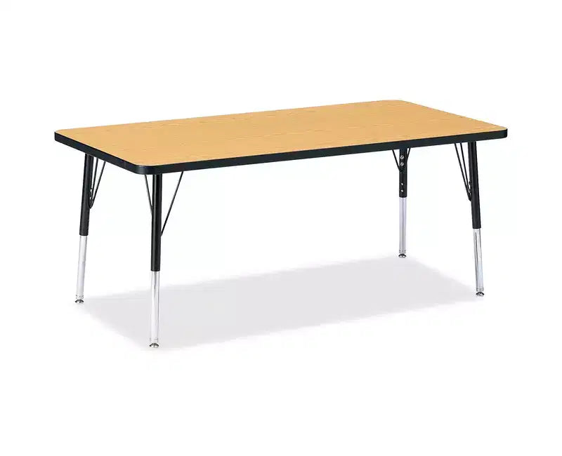 Tavolo attività rettangolare per bambini 30 x 60 pollici