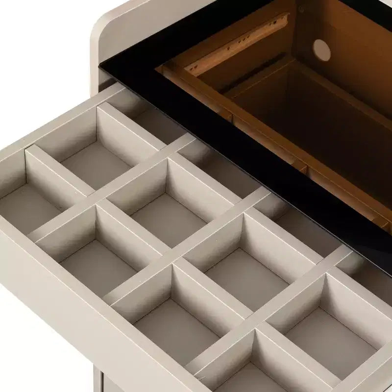 Cassettiera multi-cassetto con ripiano superiore aperto