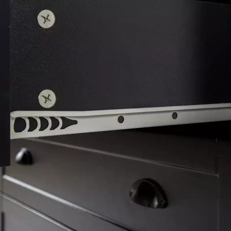 Cassettiera multi-cassetto con ripiano superiore aperto