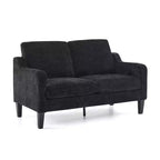 Loveseat-Sofa mit quadratischen Armlehnen, 53.5"