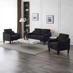 Loveseat-Sofa mit quadratischen Armlehnen, 53.5"