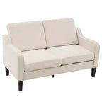 Loveseat-Sofa mit quadratischen Armlehnen, 53.5"