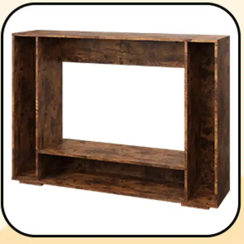 Consolle con ripiano aperto – Marrone rustico