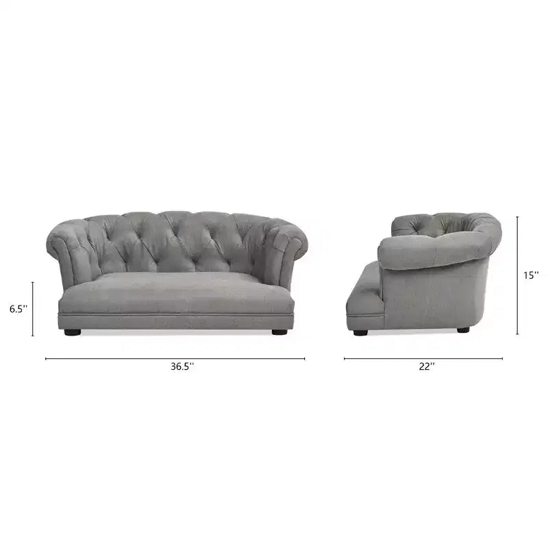 Divano letto Chesterfield per cani – Medium