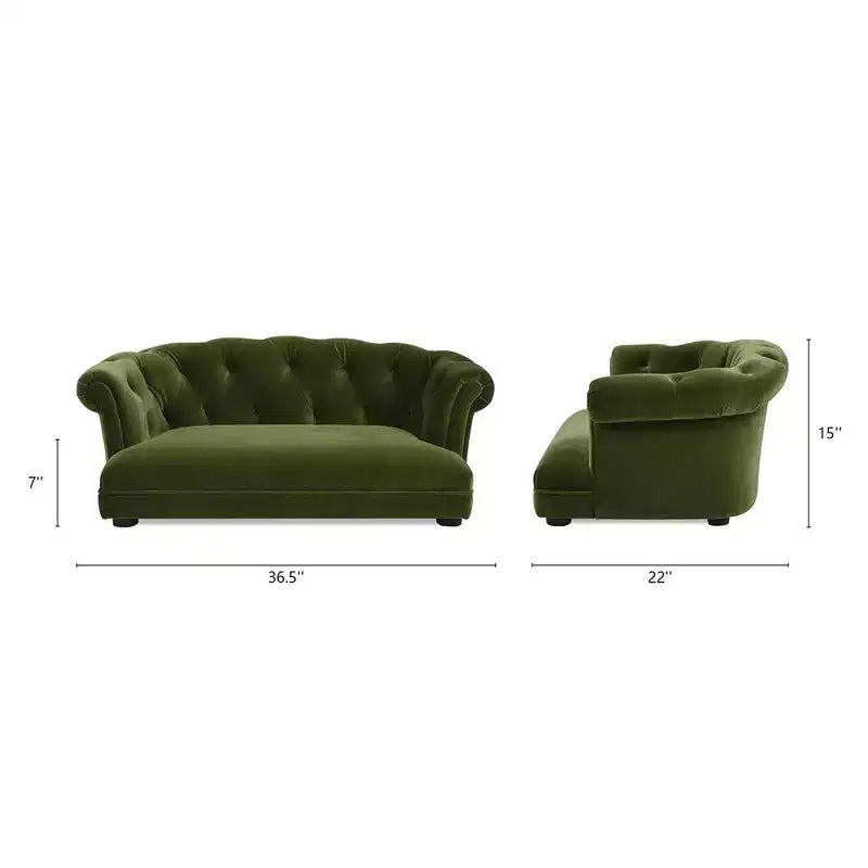Divano letto Chesterfield per cani – Medium