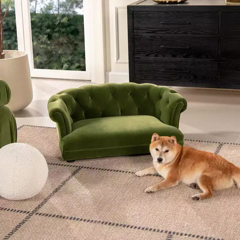 Divano letto Chesterfield per cani – Medium