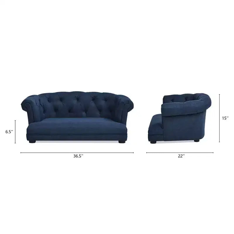 Divano letto Chesterfield per cani – Medium